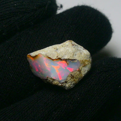 White Opal 12.10 Carats | Natural White Ethiopian Opal Rough - Ready for Cutting & Jewelry!