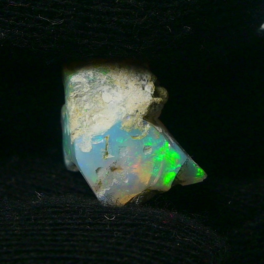 White Opal 6.40 Carats | Natural White Ethiopian Opal Rough - Ready for Cutting & Jewelry!