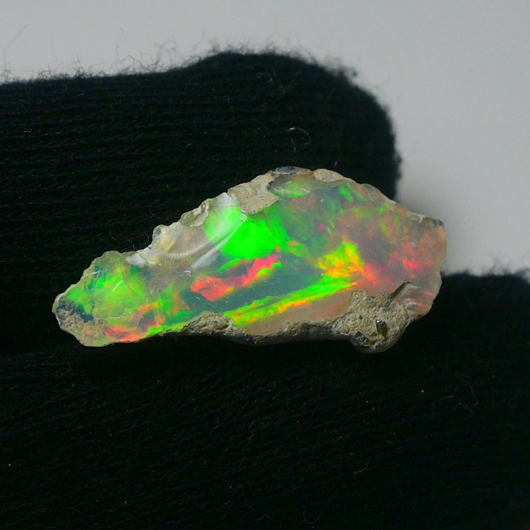 White Opal 5.70 Carats | Natural White Ethiopian Opal Rough - Ready for Cutting & Jewelry!