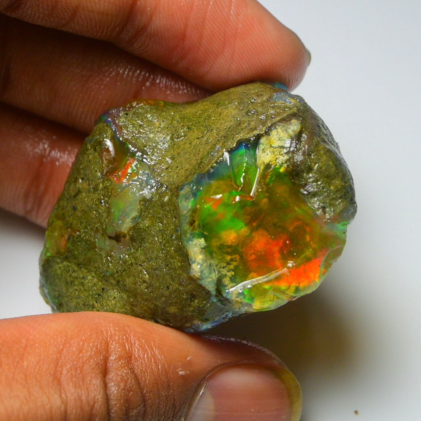 Opal Rough Specimen 117.70  Carat (23.54g) | 100% Natural Ethiopian Opal Raw