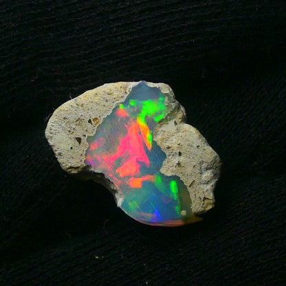 White Opal 7.80 Carats | Natural White Ethiopian Opal Rough - Ready for Cutting & Jewelry!
