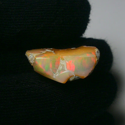 White Opal 15.00 Carats | Natural White Ethiopian Opal Rough - Ready for Cutting & Jewelry!