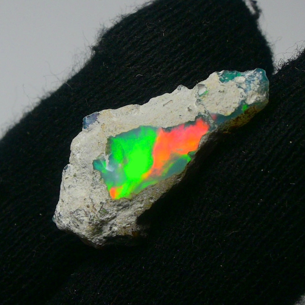 White Opal 5.70 Carats | Natural White Ethiopian Opal Rough - Ready for Cutting & Jewelry!