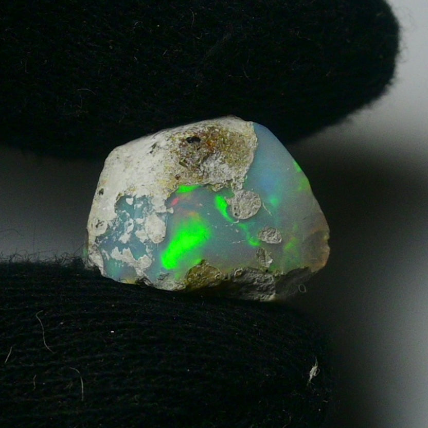 White Opal 9.50 Carats | Natural White Ethiopian Opal Rough - Ready for Cutting & Jewelry!