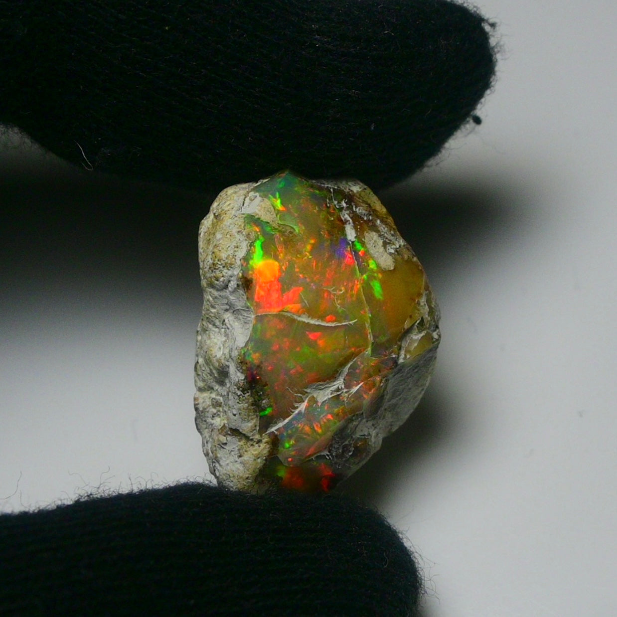 White Opal 23.70 Carats | Natural White Ethiopian Opal Rough - Ready for Cutting & Jewelry!