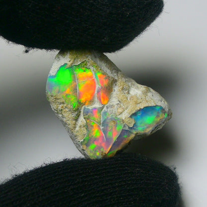White Opal 19.80 Carats | Natural White Ethiopian Opal Rough - Ready for Cutting & Jewelry!