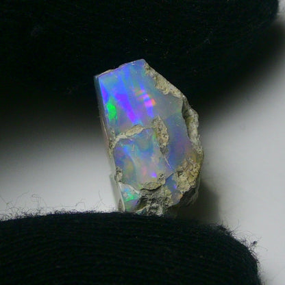 White Opal 12.60 Carats | Natural White Ethiopian Opal Rough - Ready for Cutting & Jewelry!