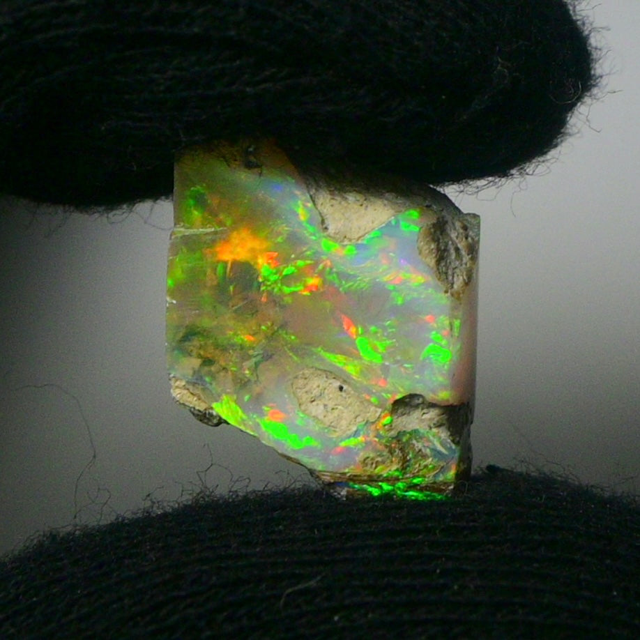 White Opal 9.70 Carats | Natural White Ethiopian Opal Rough - Ready for Cutting & Jewelry!
