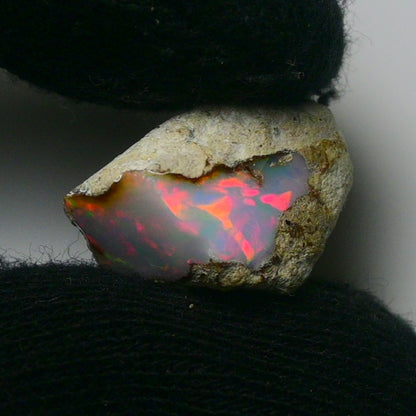 White Opal 12.10 Carats | Natural White Ethiopian Opal Rough - Ready for Cutting & Jewelry!