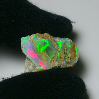 White Opal 22.50 Carats | Natural White Ethiopian Opal Rough - Ready for Cutting & Jewelry!