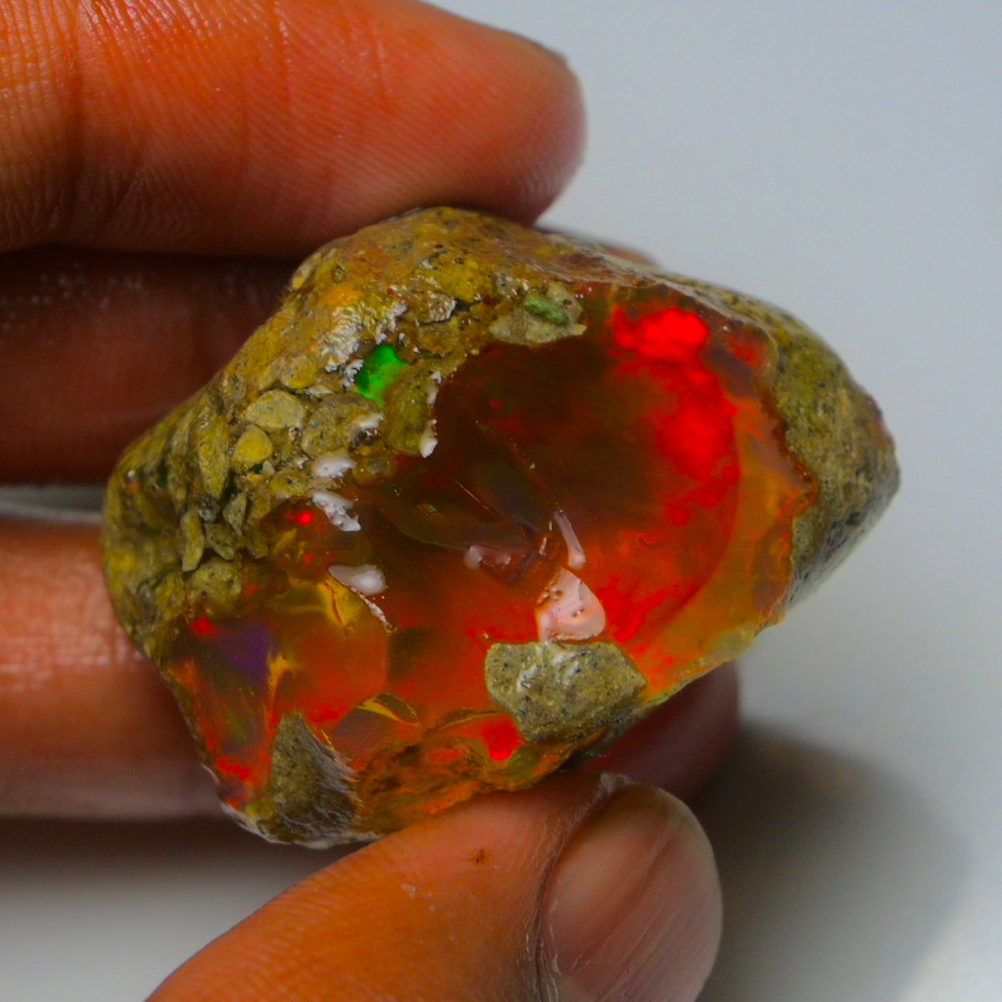 Opal Rough Specimen  98.50 Carat (19.7g) | 100% Natural Ethiopian Opal Raw