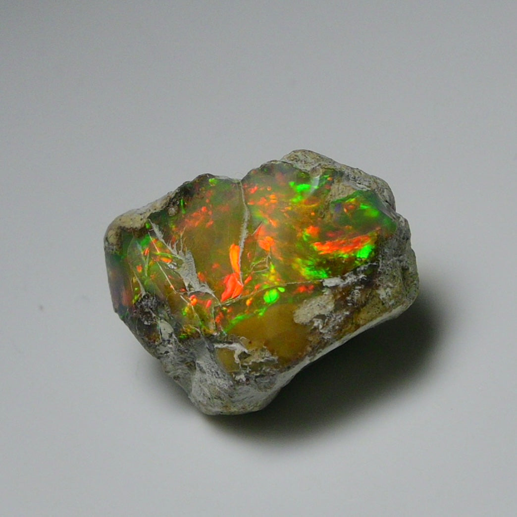 White Opal 23.70 Carats | Natural White Ethiopian Opal Rough - Ready for Cutting & Jewelry!