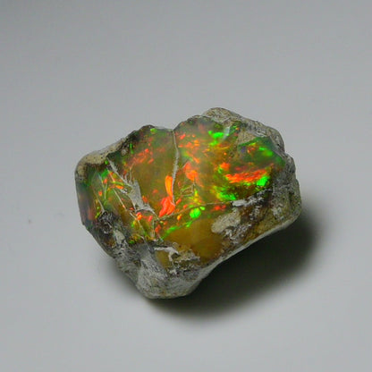 White Opal 23.70 Carats | Natural White Ethiopian Opal Rough - Ready for Cutting & Jewelry!
