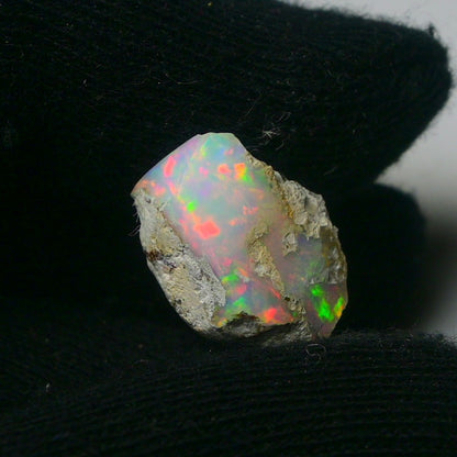 White Opal 12.00 Carats | Natural White Ethiopian Opal Rough - Ready for Cutting & Jewelry!