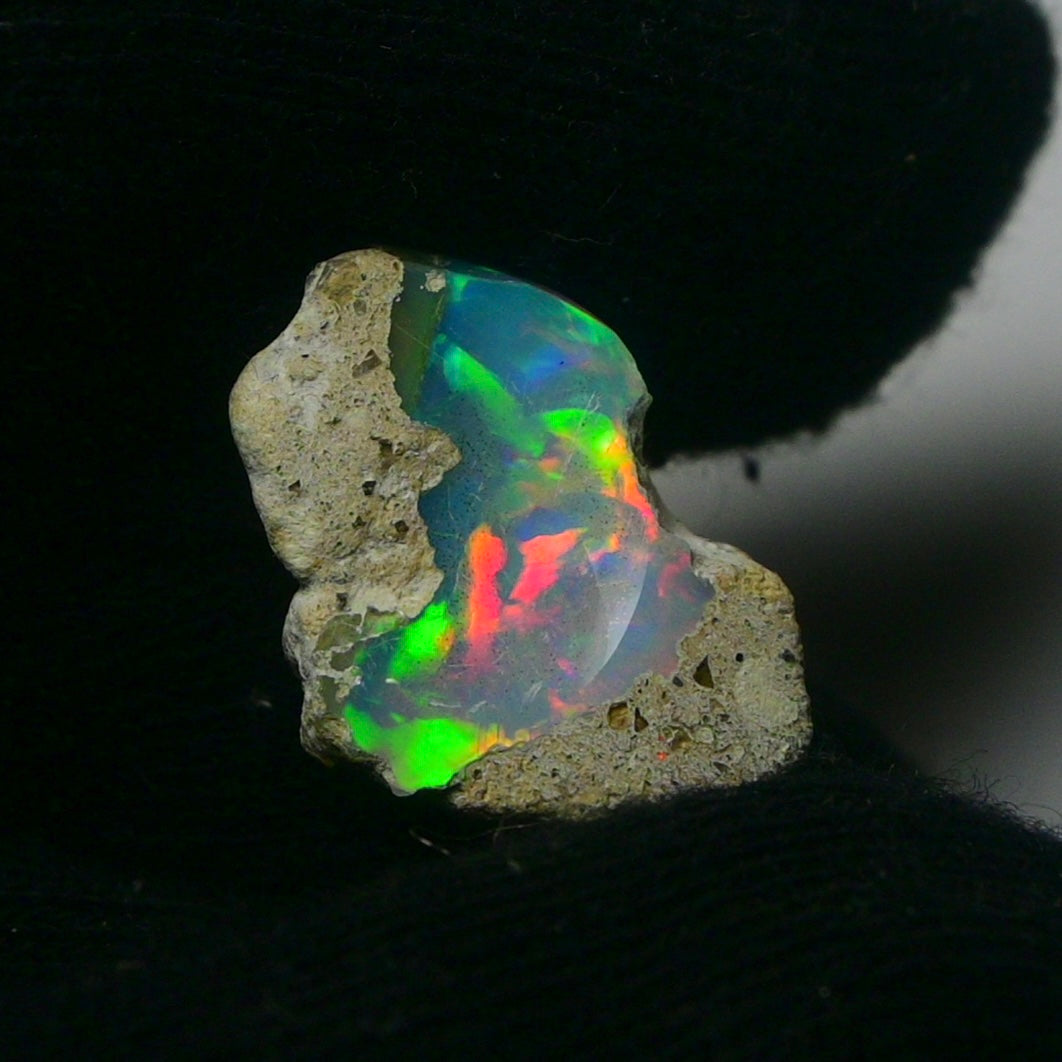White Opal 7.80 Carats | Natural White Ethiopian Opal Rough - Ready for Cutting & Jewelry!