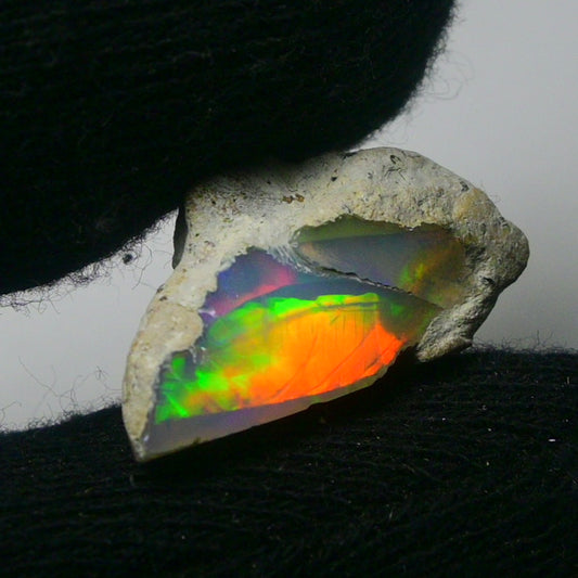 White Opal 10.45 Carats | Natural White Ethiopian Opal Rough - Ready for Cutting & Jewelry!