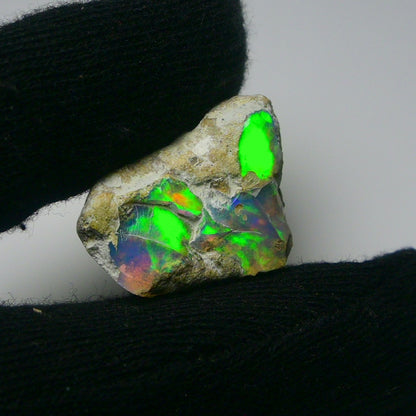 White Opal 19.80 Carats | Natural White Ethiopian Opal Rough - Ready for Cutting & Jewelry!