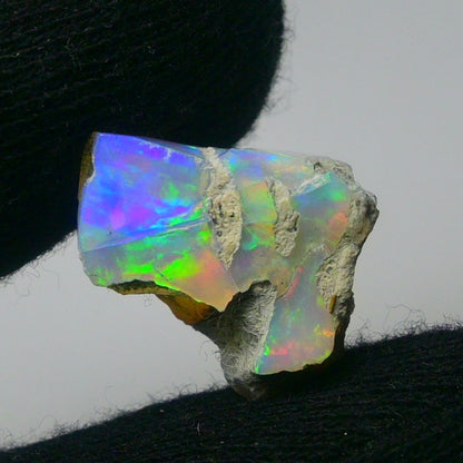 White Opal 12.60 Carats | Natural White Ethiopian Opal Rough - Ready for Cutting & Jewelry!