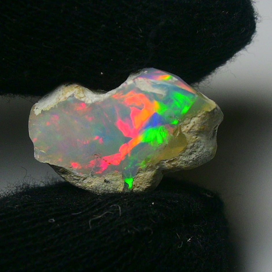 White Opal 7.80 Carats | Natural White Ethiopian Opal Rough - Ready for Cutting & Jewelry!