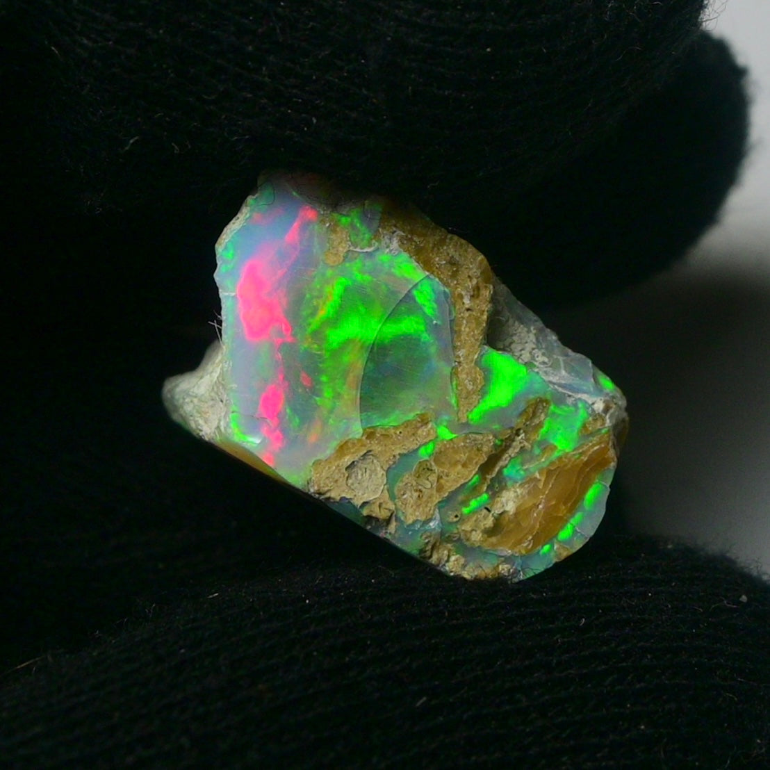 White Opal 22.50 Carats | Natural White Ethiopian Opal Rough - Ready for Cutting & Jewelry!