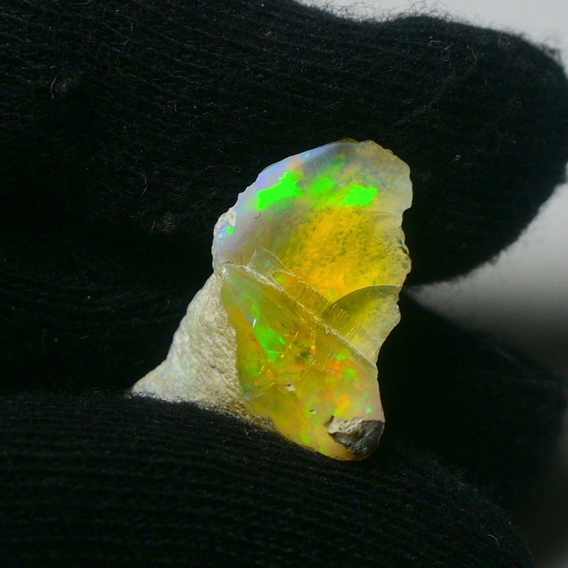 White Opal 13.50 Carats | Natural White Ethiopian Opal Rough - Ready for Cutting & Jewelry!