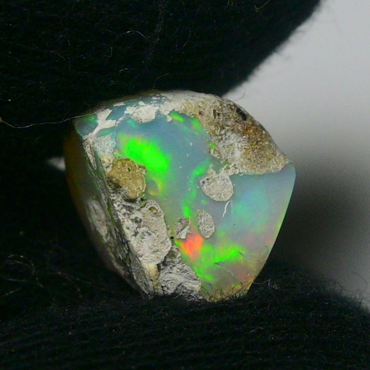 White Opal 9.50 Carats | Natural White Ethiopian Opal Rough - Ready for Cutting & Jewelry!