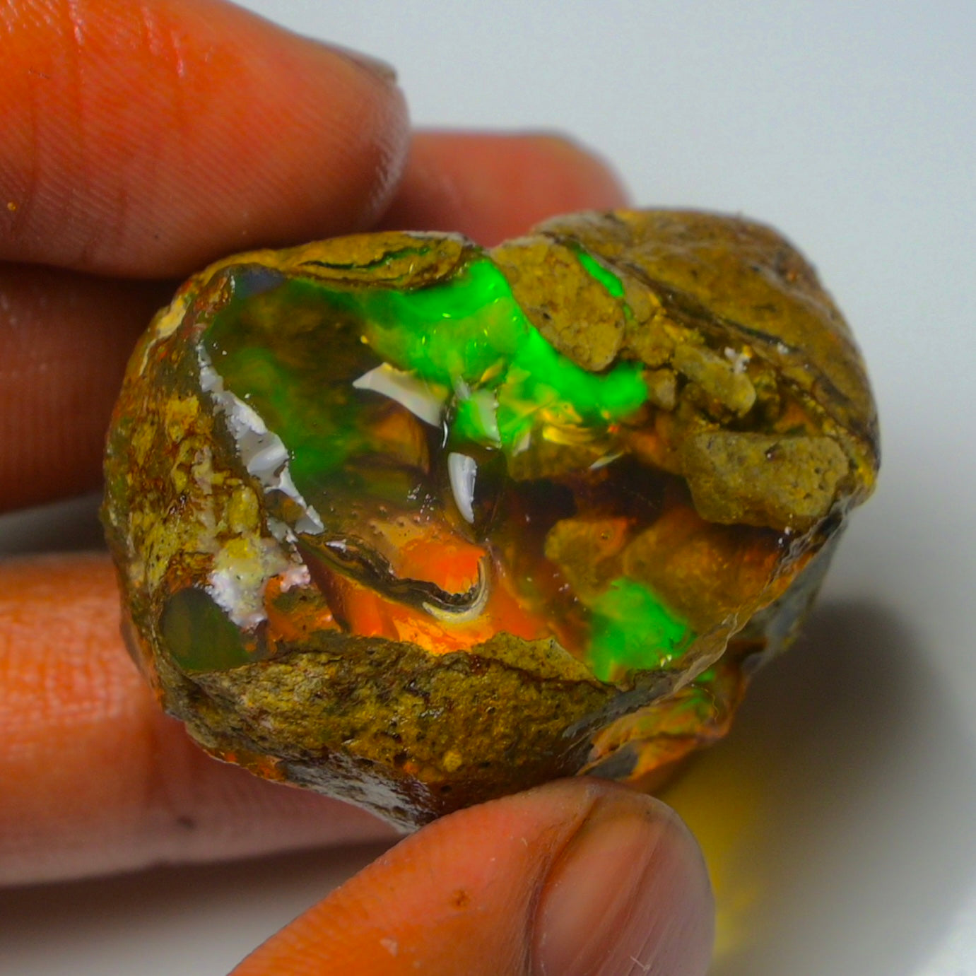 Opal Rough Specimen  90.40 Carat (18g) | 100% Natural Ethiopian Opal Raw