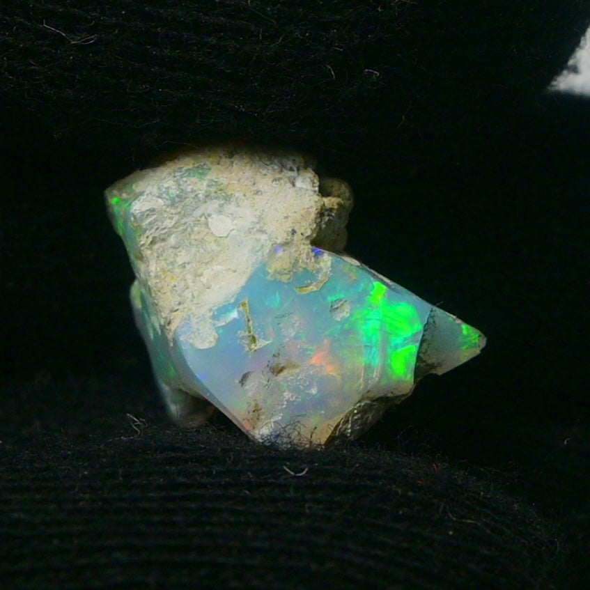 White Opal 6.40 Carats | Natural White Ethiopian Opal Rough - Ready for Cutting & Jewelry!