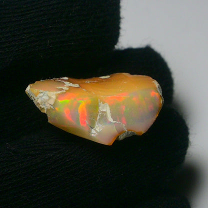 White Opal 15.00 Carats | Natural White Ethiopian Opal Rough - Ready for Cutting & Jewelry!