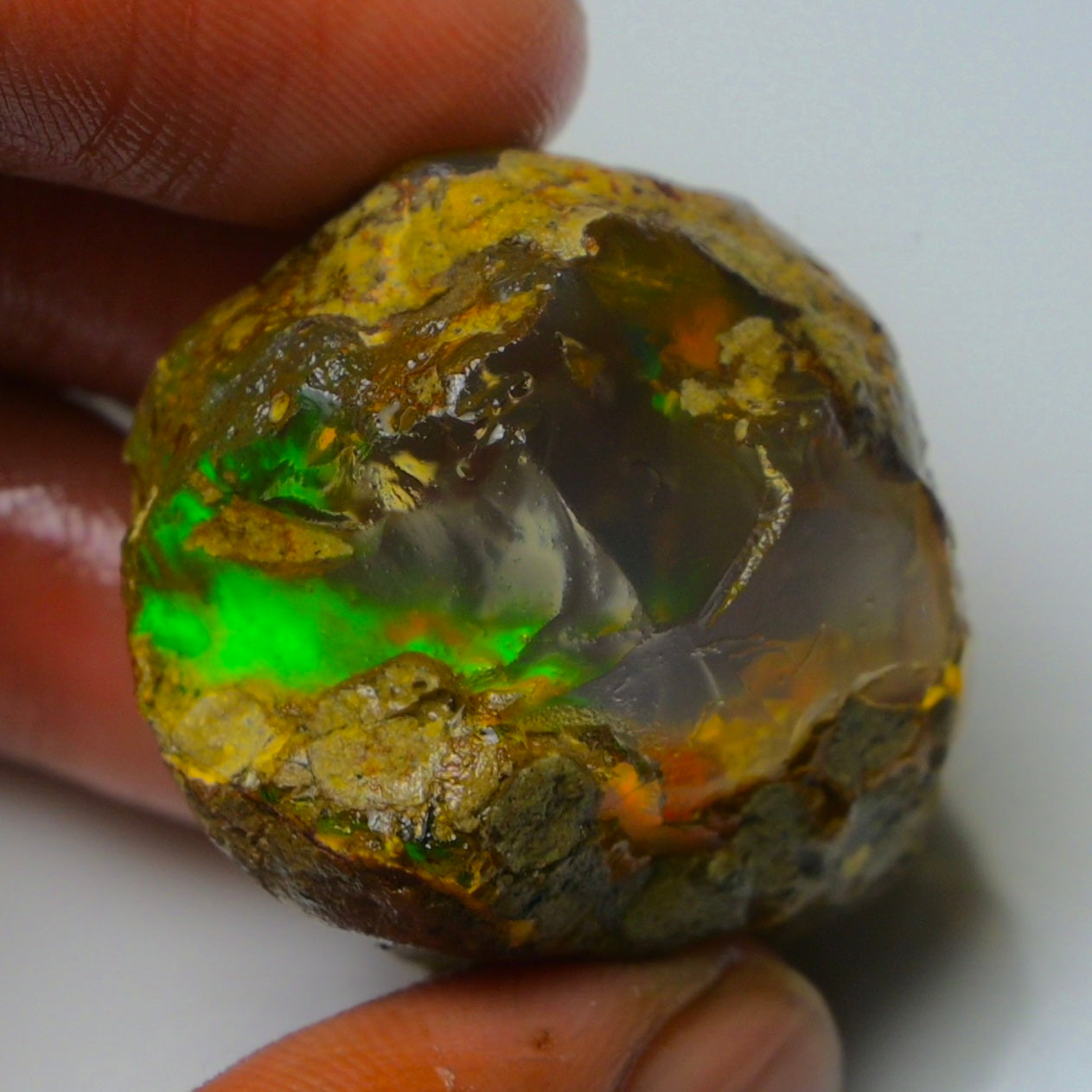 Opal Rough Specimen  90.40 Carat (18g) | 100% Natural Ethiopian Opal Raw