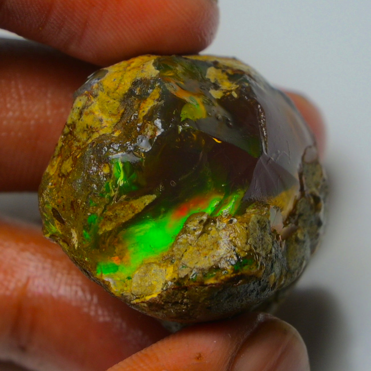 Opal Rough Specimen  90.40 Carat (18g) | 100% Natural Ethiopian Opal Raw
