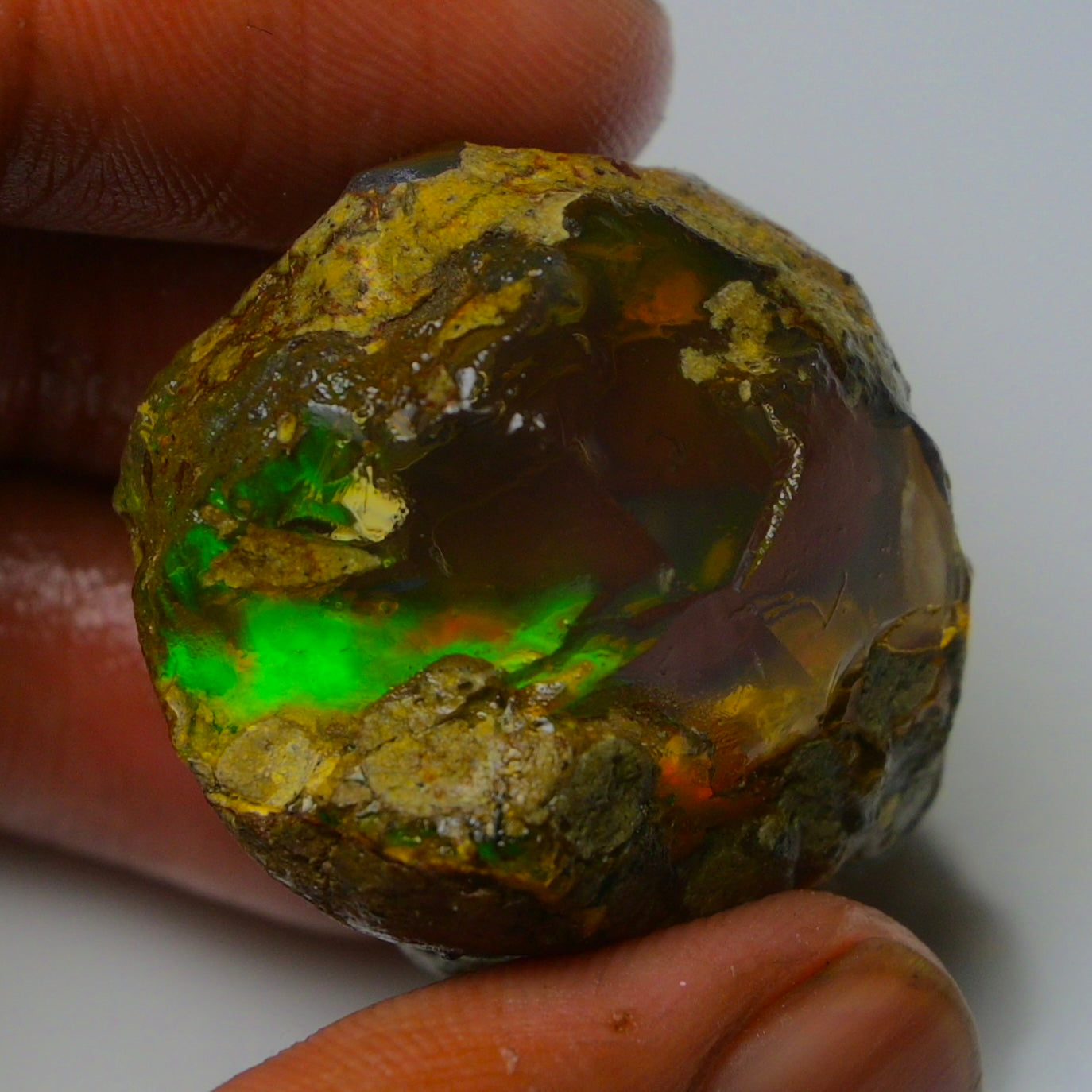 Opal Rough Specimen  90.40 Carat (18g) | 100% Natural Ethiopian Opal Raw