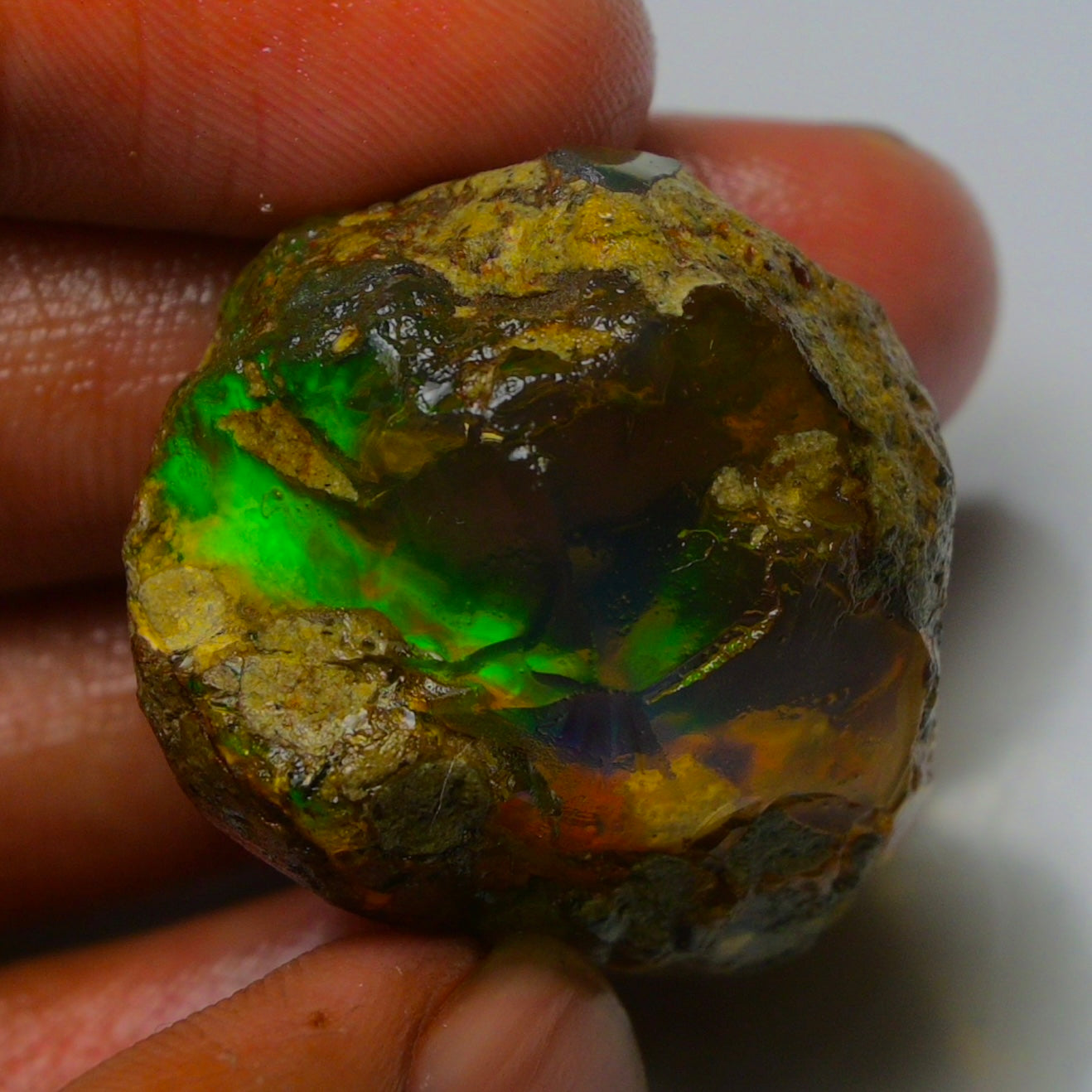 Opal Rough Specimen  90.40 Carat (18g) | 100% Natural Ethiopian Opal Raw