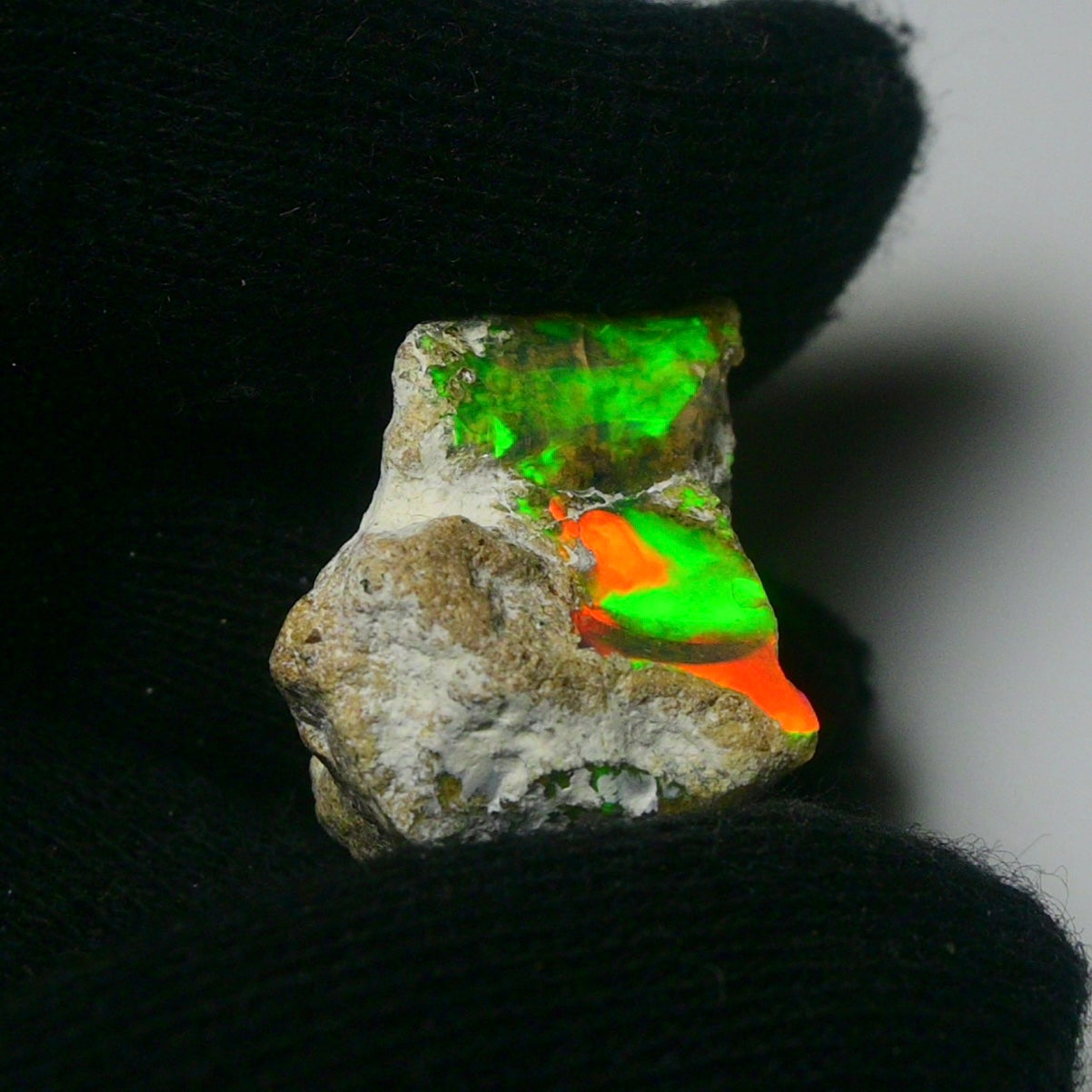 White Opal 19.20 Carats | Natural White Ethiopian Opal Rough - Ready for Cutting & Jewelry!
