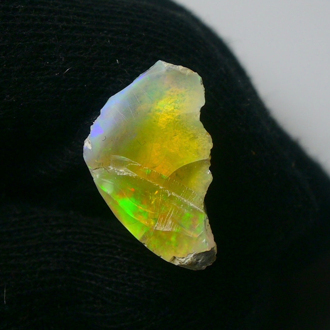 White Opal 13.50 Carats | Natural White Ethiopian Opal Rough - Ready for Cutting & Jewelry!