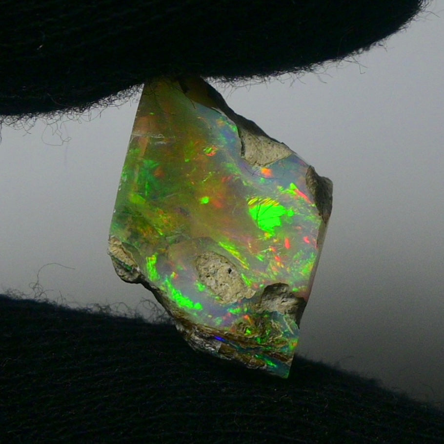 White Opal 9.70 Carats | Natural White Ethiopian Opal Rough - Ready for Cutting & Jewelry!