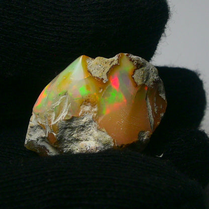 White Opal 15.00 Carats | Natural White Ethiopian Opal Rough - Ready for Cutting & Jewelry!