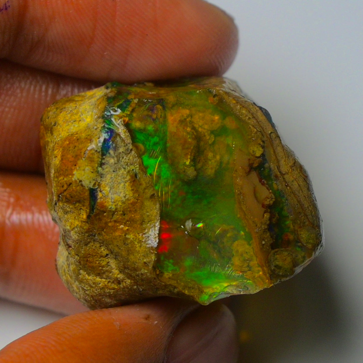 Opal Rough Specimen 80.00 Carat (16g) | 100% Natural Ethiopian Opal Raw