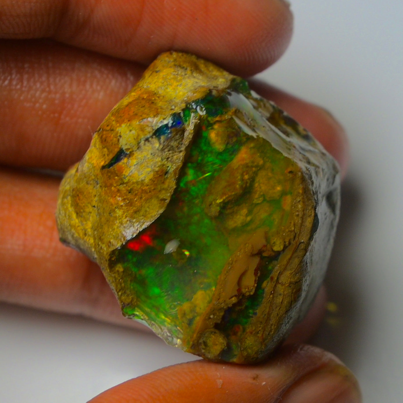 Opal Rough Specimen 80.00 Carat (16g) | 100% Natural Ethiopian Opal Raw