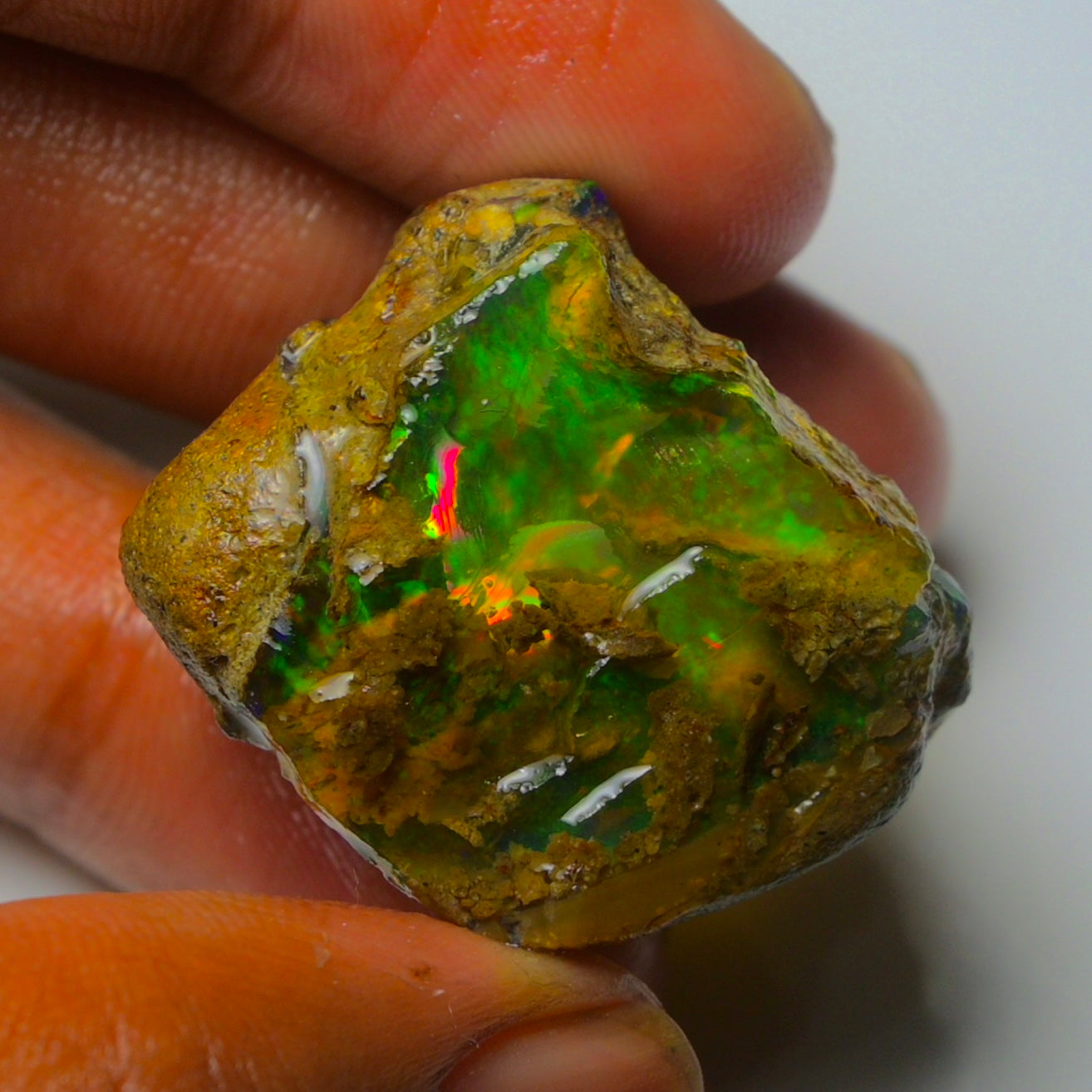 Opal Rough Specimen 80.00 Carat (16g) | 100% Natural Ethiopian Opal Raw