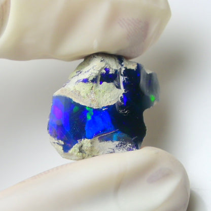 Blue Opal Rough 11.40  Carats | Natural Ethiopian Opal Rough - Ready for Cutting & Jewelry | AAA Grade Opal Raw