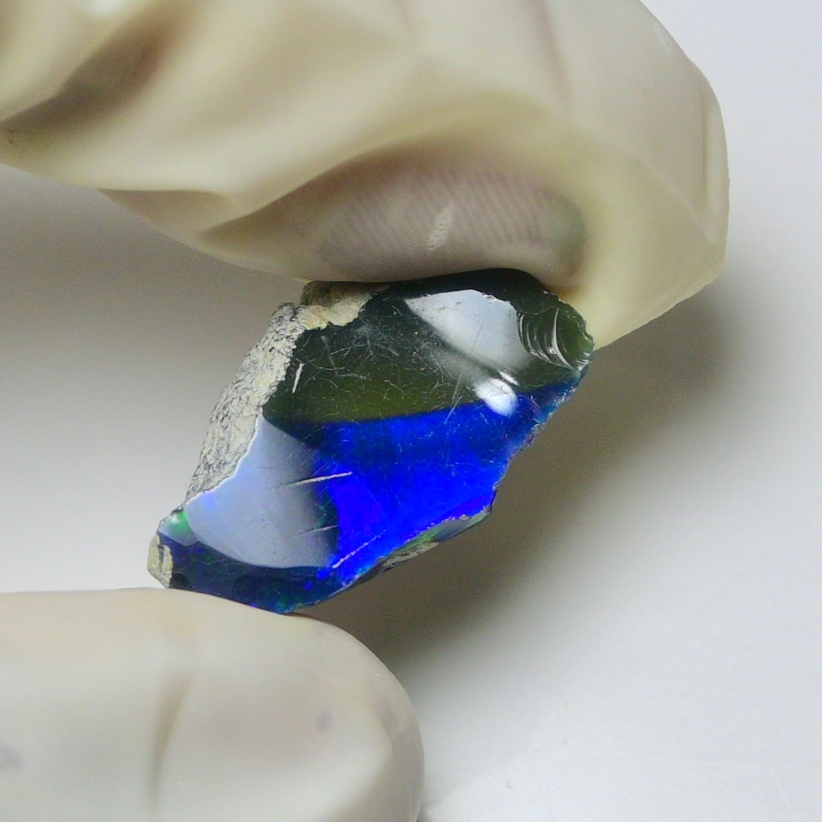 Blue Opal Rough 7.80 Carats | Natural Ethiopian Opal Rough - Ready for Cutting & Jewelry | AAA Grade Opal Raw