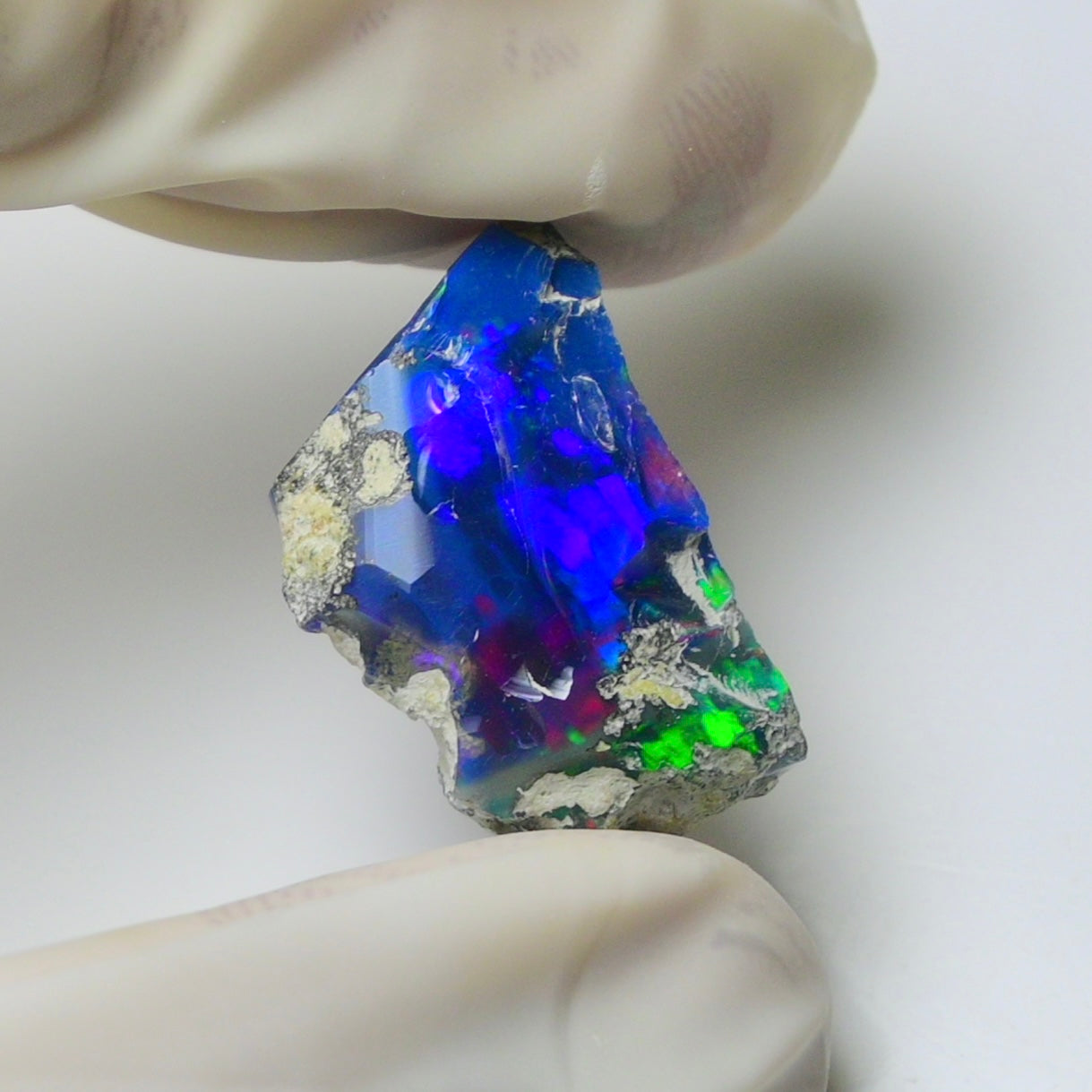 Blue Opal Rough 10.60  Carats | Natural Ethiopian Opal Rough - Ready for Cutting & Jewelry | AAA Grade Opal Raw