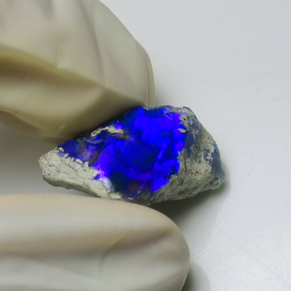 Blue Opal Rough 7.05 Carats | Natural Ethiopian Opal Rough - Ready for Cutting & Jewelry | AAA Grade Opal Raw
