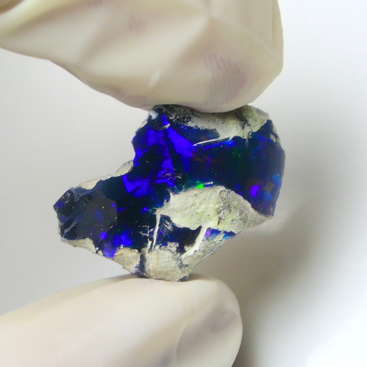 Blue Opal Rough 11.40  Carats | Natural Ethiopian Opal Rough - Ready for Cutting & Jewelry | AAA Grade Opal Raw