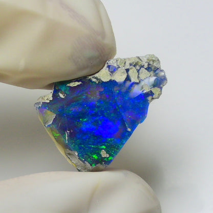 Blue Opal Rough 6.45 Carats | Natural Ethiopian Opal Rough - Ready for Cutting & Jewelry | AAA Grade Opal Raw