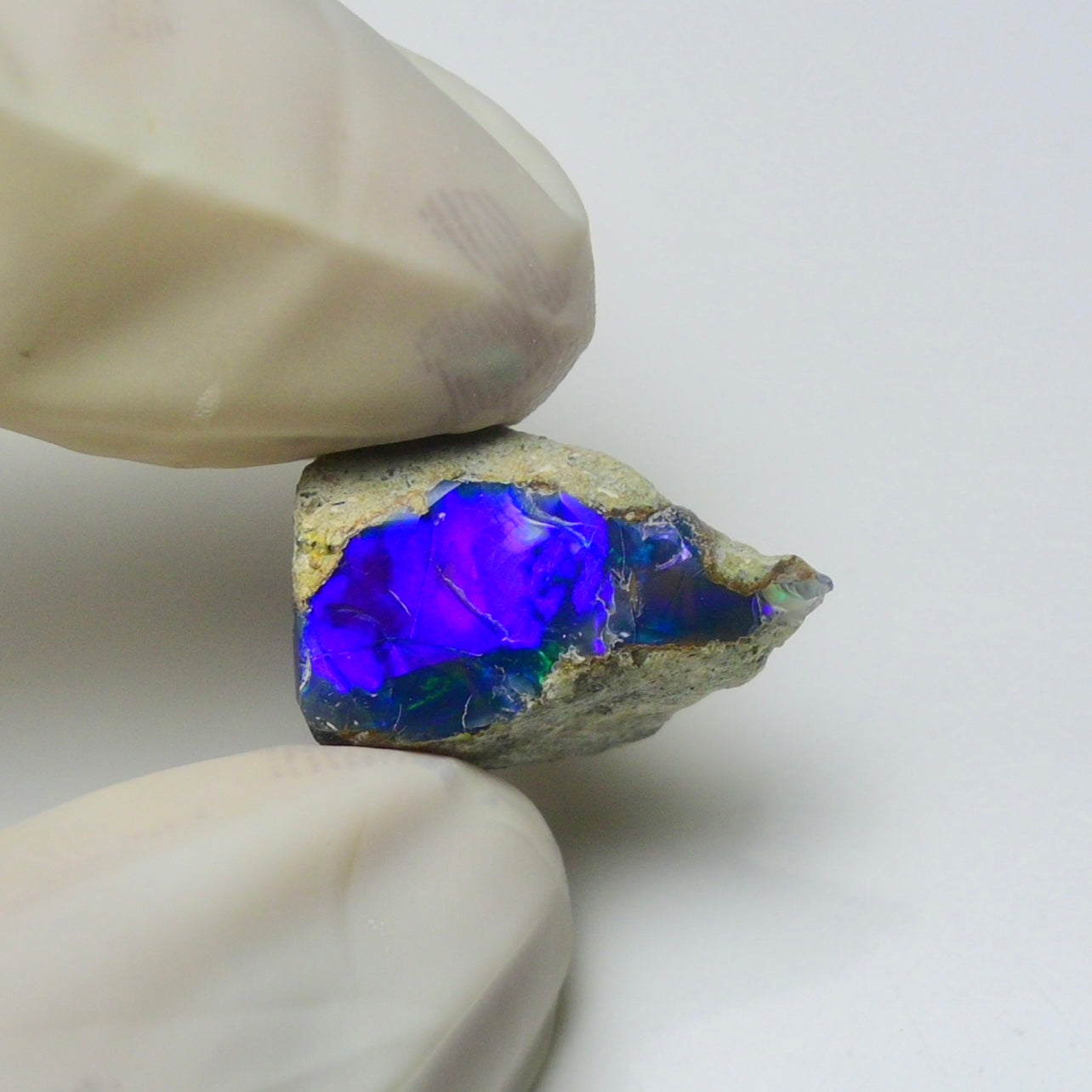 Blue Opal Rough 7.55 Carats | Natural Ethiopian Opal Rough - Ready for Cutting & Jewelry | AAA Grade Opal Raw