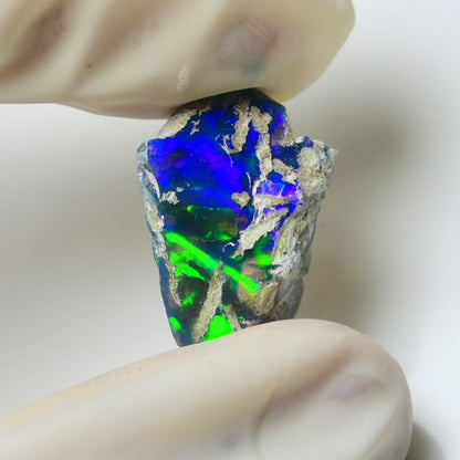 Blue Opal Rough 8.70 Carats | Natural Ethiopian Opal Rough - Ready for Cutting & Jewelry | AAA Grade Opal Raw