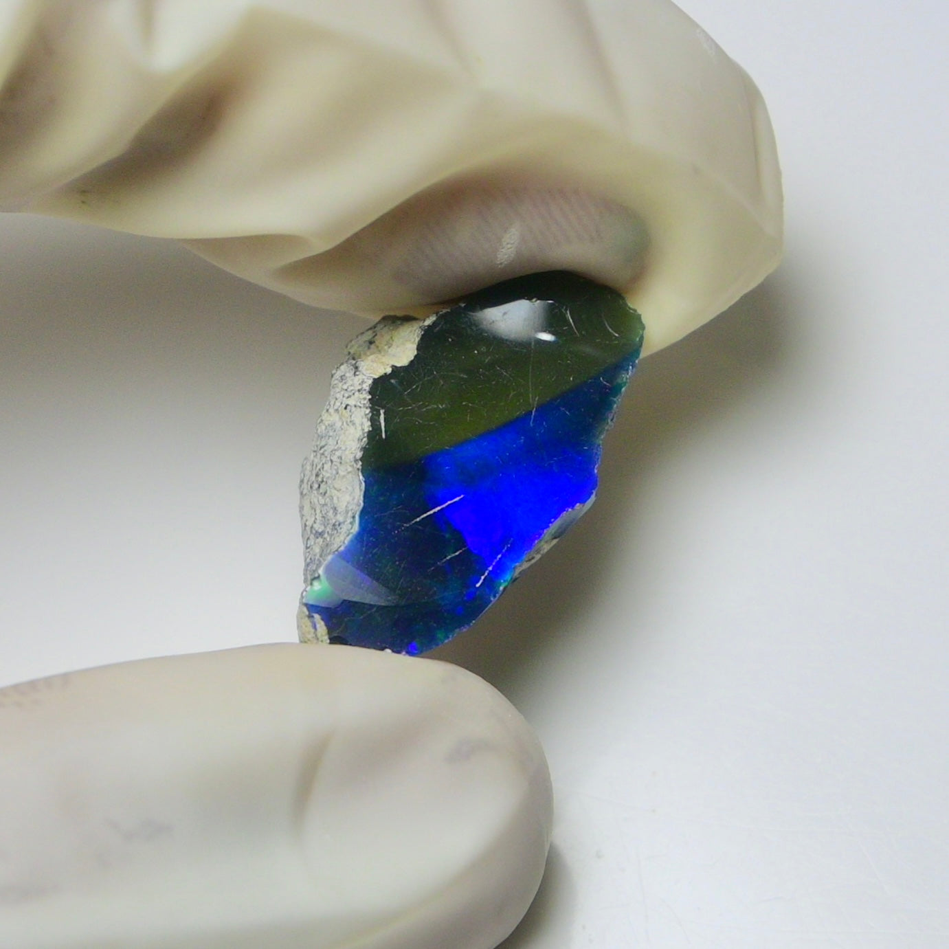 Blue Opal Rough 7.80 Carats | Natural Ethiopian Opal Rough - Ready for Cutting & Jewelry | AAA Grade Opal Raw