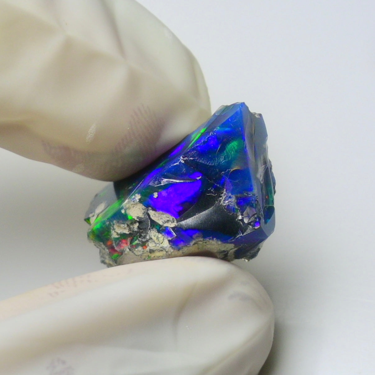 Blue Opal Rough 10.60  Carats | Natural Ethiopian Opal Rough - Ready for Cutting & Jewelry | AAA Grade Opal Raw
